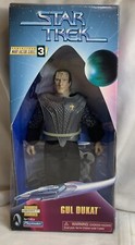 Playmates Toys Star Trek Gul Dukat Warp Factor 3 Series Action Figure. NIB