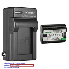 Kastar Battery AC Wall Charger for Fujifilm X-T4 XT4 Camera Fuji NP-W235 Battery