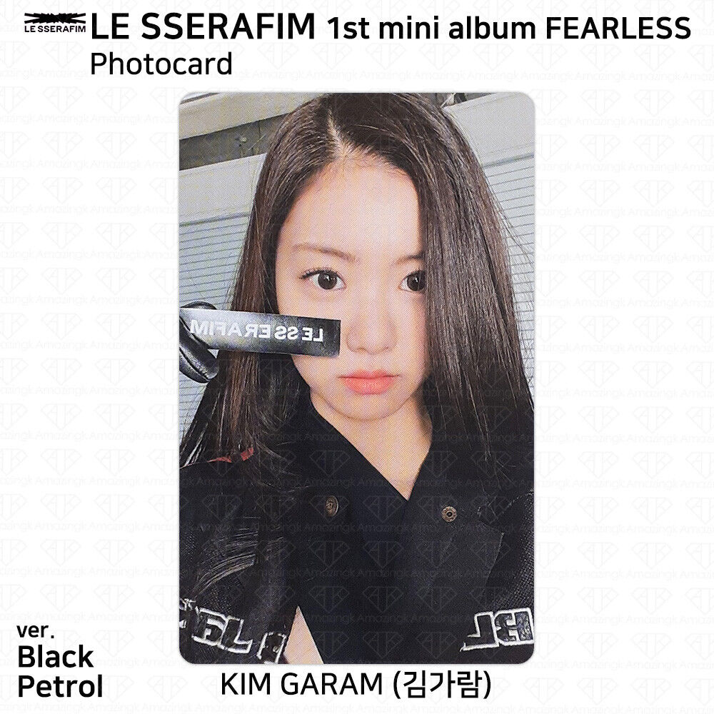 Le Sserafim 1st Mini Album Fearless Official Photocard Le Sserafim 1st Mini Album Fearless Official Photocard