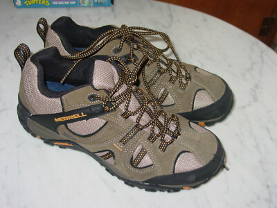 Merrell Yokota Trail Waterproof J085302 Walnut Hiking Shoe Size 
