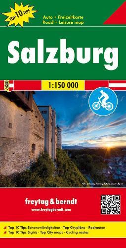 Salzburg Road-,Cycling- & Leisure Map 1:150.000 (Map)