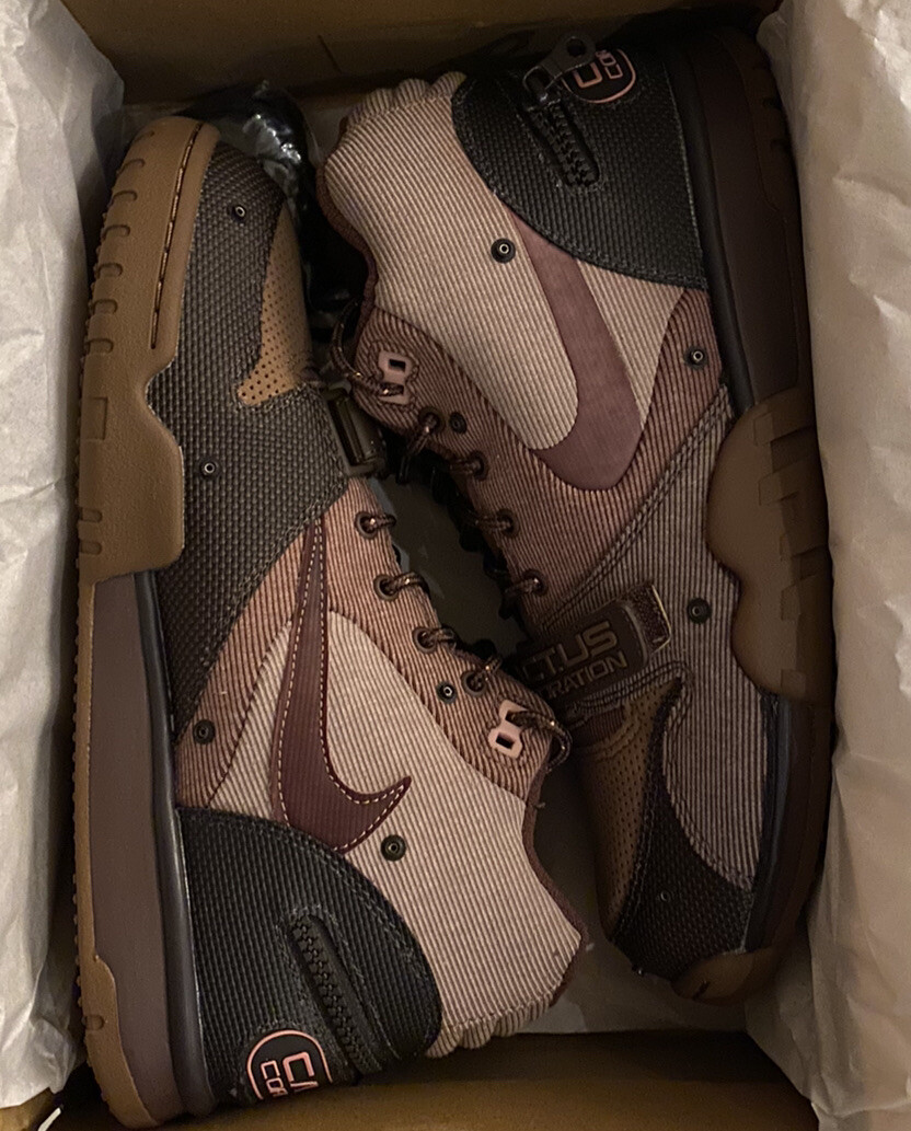 Travis Scott Nike Air Trainer 1 Mid Cactus Jack