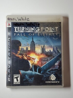 Turning Point Fall of Liberty - Sony PlayStation 3 2008 PS3 - No Manual - Tested