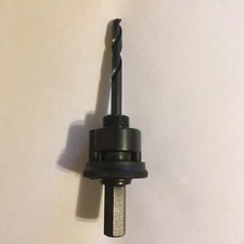 Fastenal Hole Saw Arbor w/ 1/4" High Speed Pilot Drill 1/2” Shank