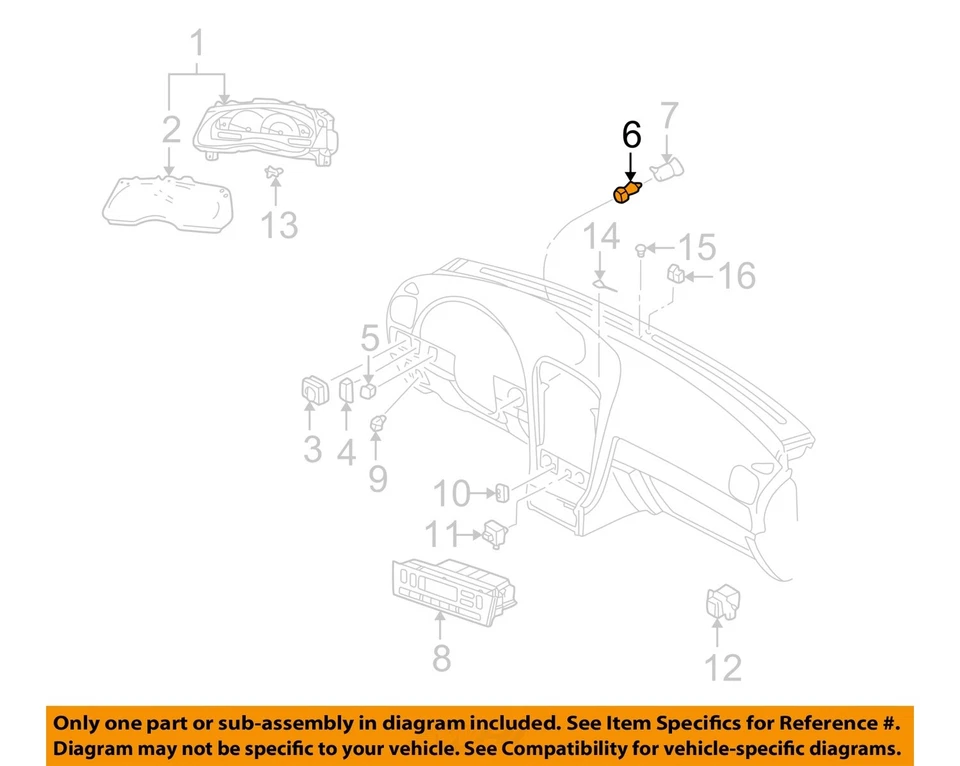 Interruptor de ignição usado serve: 2002 Ford Thunderbird conjunto grau A - Imagem 3 de 4