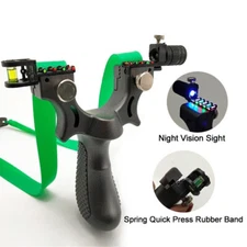 Steel Slingshot Outdoor Hunting Target Competitions Sling Shot