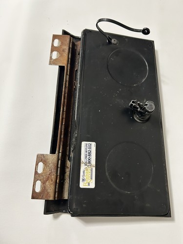 1990 Cadillac Brougham Glove Box Door Cover W/ Out Key Woodgrain OEM Read Descpt - 第 5/6 張圖片