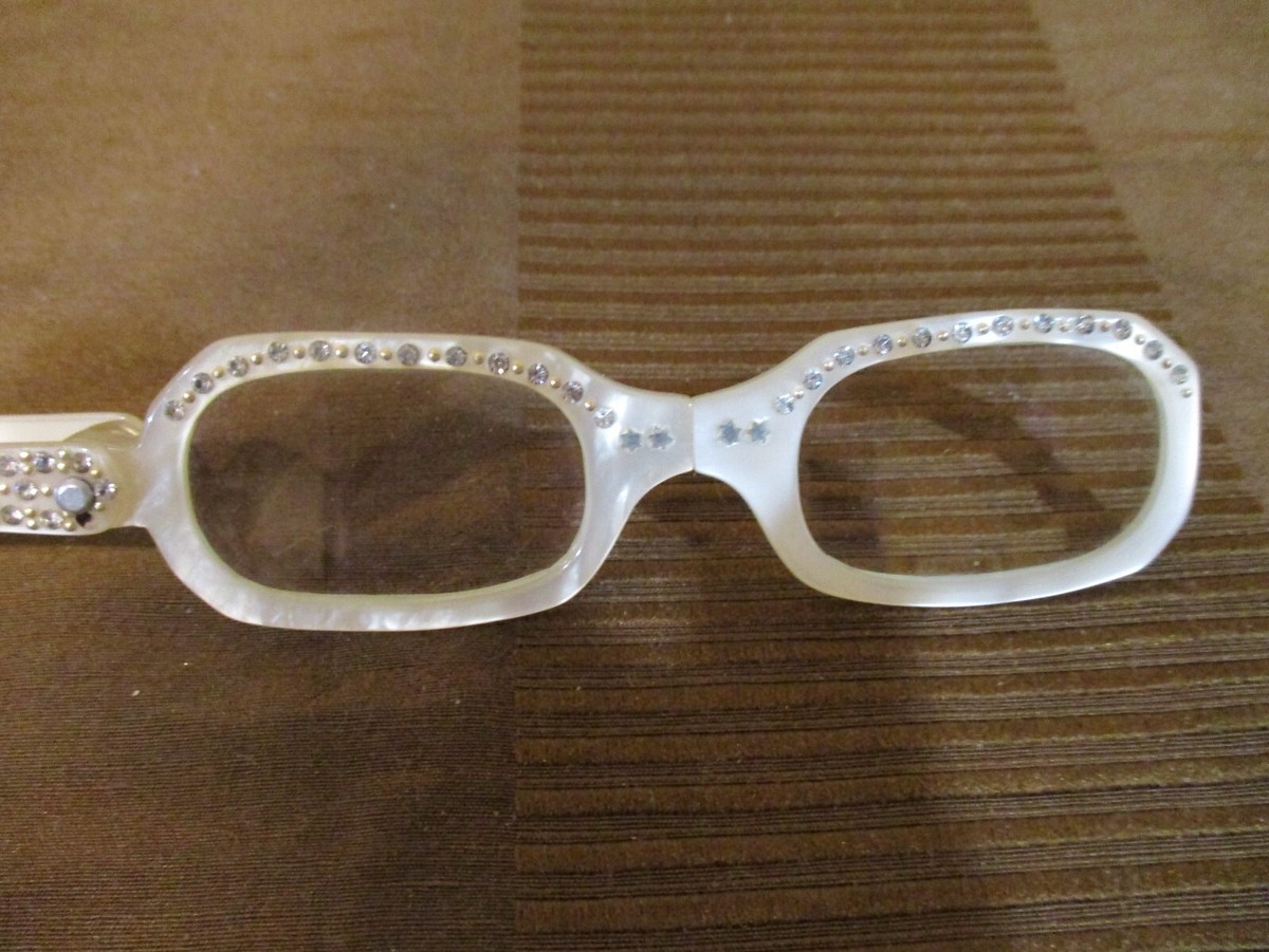 Vintage tortoise shell lucite marcasite Lorgnette folding glasses Lorgnette Vintage Eyeglasses for sale | eBay main image 2