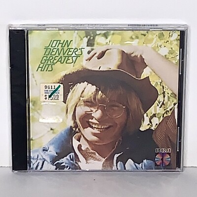 Factory Sealed (shrink wrapped) Greatest Hits by John Denver CD ...