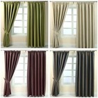 Pencil Pleat Jacquard Striped Curtains Fully Lined Blue Cream Green Purple
