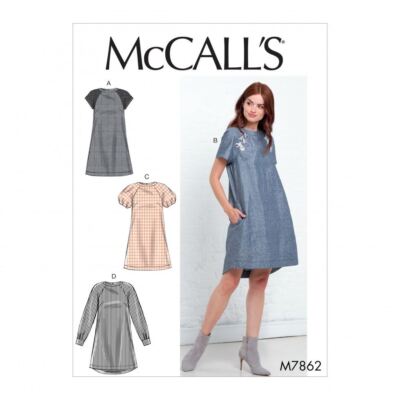 McCalls Schnittmuster 7862 E5 (14-16-18-20-22)