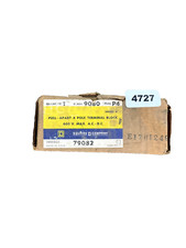 Square D 9080 P4 Pull-Apart 4 Pole Terminal Block, 600V, Series A