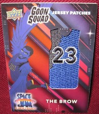 2021 UPPER DECK SPACE JAM NEW LEGACY GOON SQUAD JERSEY PATCH #TSJP-4 THE BROW