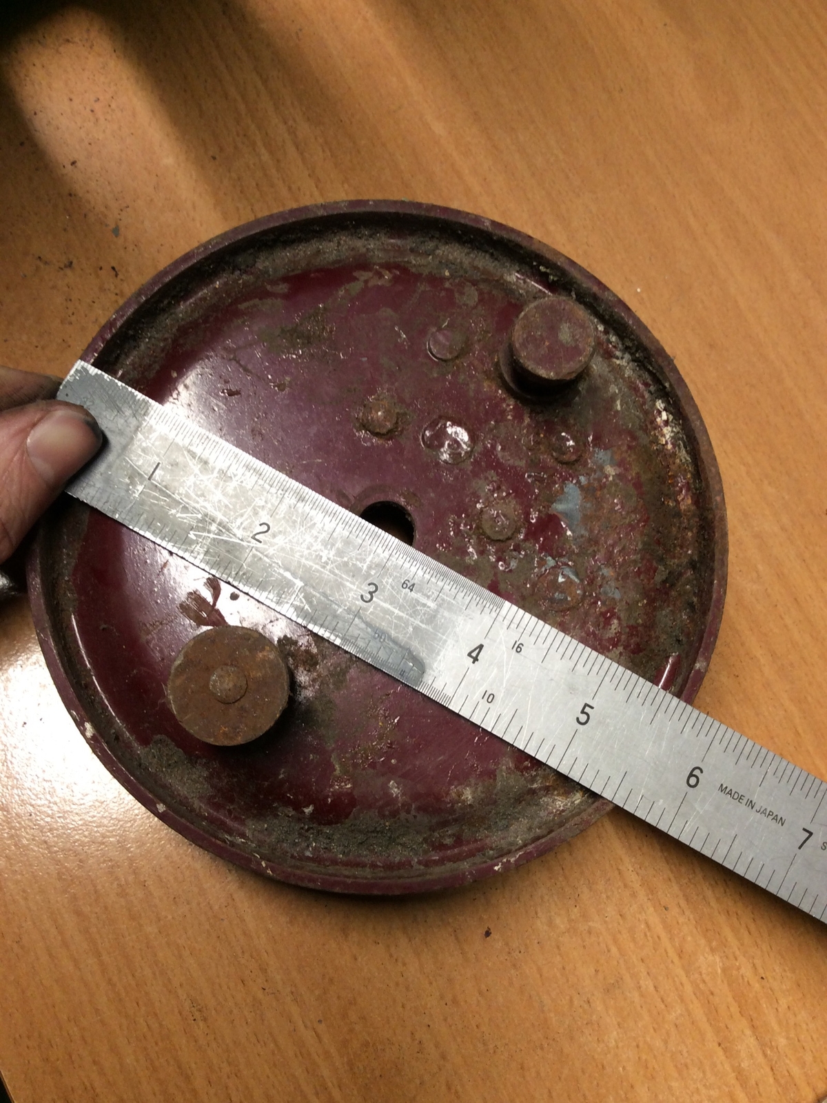 Vintage / Classic Motorcycle Brake Plate Used? Bsa Triumph Norton Japanese? Bk1