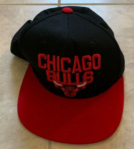 Mitchell & Ness HWC Chicago Bulls Black Mütze Cap Snapback Herren One Size NEU