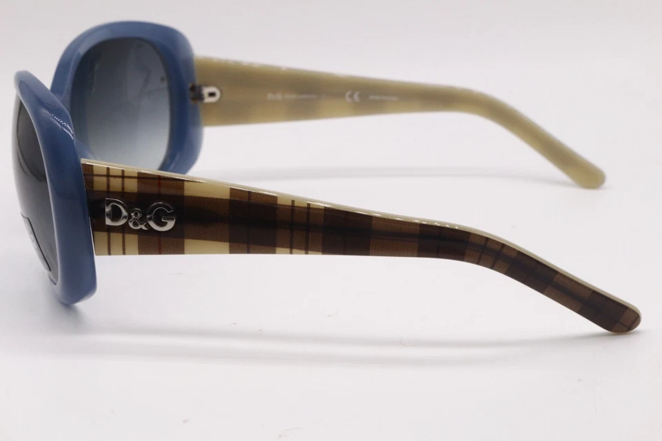 DOLCE & GABBANA DG 3030 877/87 BLUE BROWN GRADIENT AUTHENTIC SUNGLASSES 63-15 - Image 3 of 4