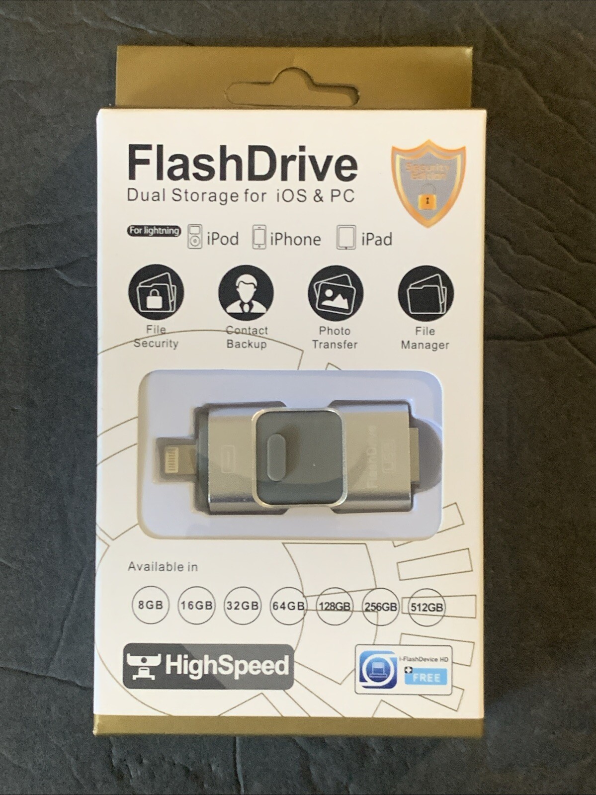 USB Flash Drive Dual Storage For IOS & PC 16GB - LXM L03/L06 New!!!-image