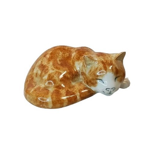 Mike Hinton E Vasy schlafende Ingwerkatze Tabby süß süß nummeriert 30 kleine Chips