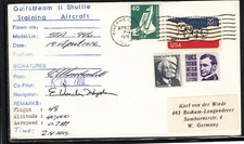 Space Shuttle STA Gulfstream 2 Pilot Mendenhall 3x OU, Riverhead 04/23/76