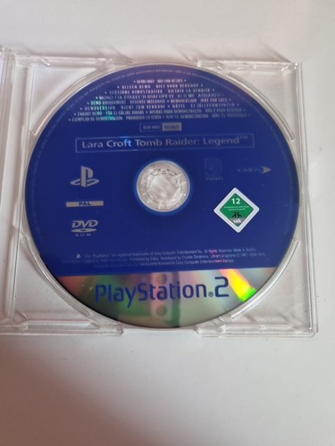 Tomb Raider Legend Promo Press Copy Of Full Game Playstation 2 PS2