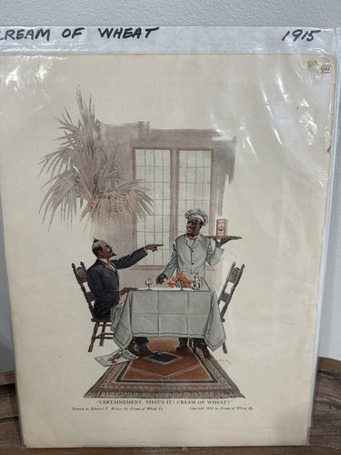 1915 Original Vintage Cream Of Wheat Magazine Ad