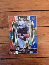 Panini 2025 Select Premier Level Red White and BlueAshton Jeanty Raiders #104