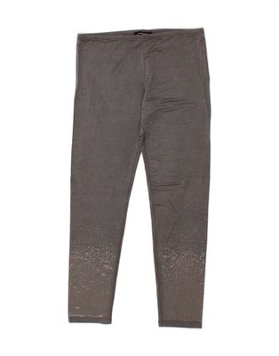 ROCCOBAROCCO Womens Leggings UK 14 Medium  Grey AP07
