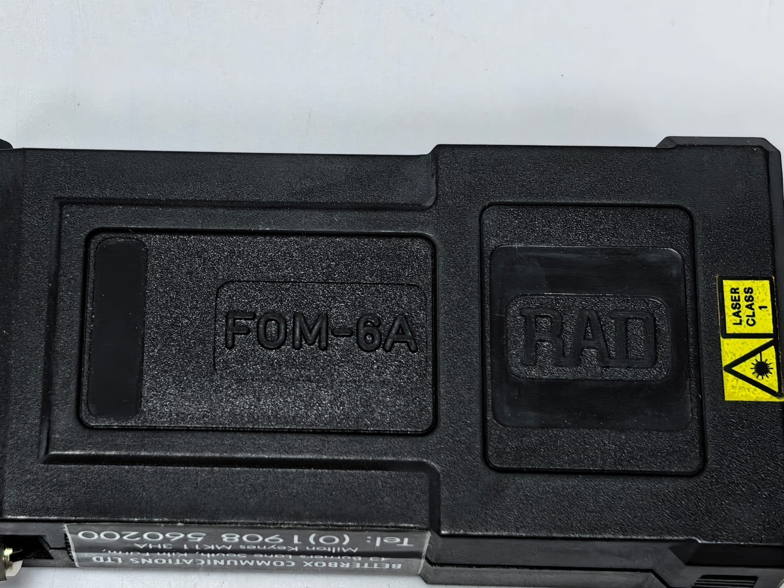 RAD FOM-6A/F/ST RAD FOM-6A/F/ST FIBER OPTIC MODEM 3