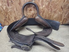 English Leather Anti Cast Roller, Full Size,  Brown Leather.  (Ref:86B)