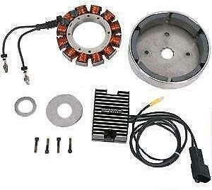 Cycle Electric CE-60AR Alternator Kit Rigid Mount 4-Speed Harley 70-84