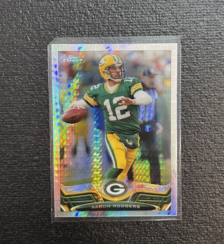 2013 Topps Chrome - Aaron Rodgers #150 Prism Refractor /260 Packers
