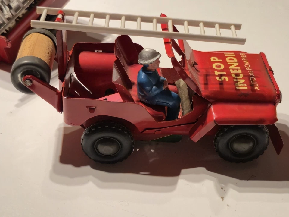 Joyax Jeep Pompier Ancien - Photo 4/4