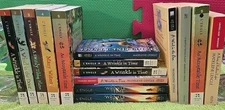 Lot 15 Madeline L'Engle Wrinkle in Time 5 Book Set, + 6 Wrinkle guided reading+4