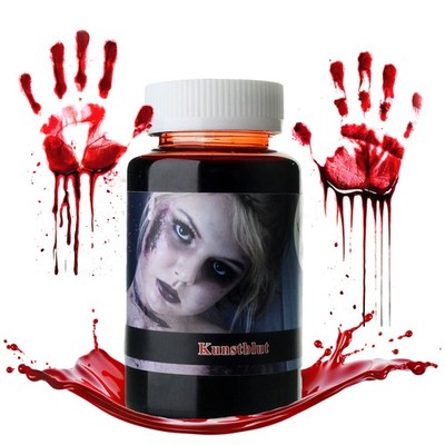 Kunstblut Rot 250ml King Of Halloween Horror Zombie Vampir Theater