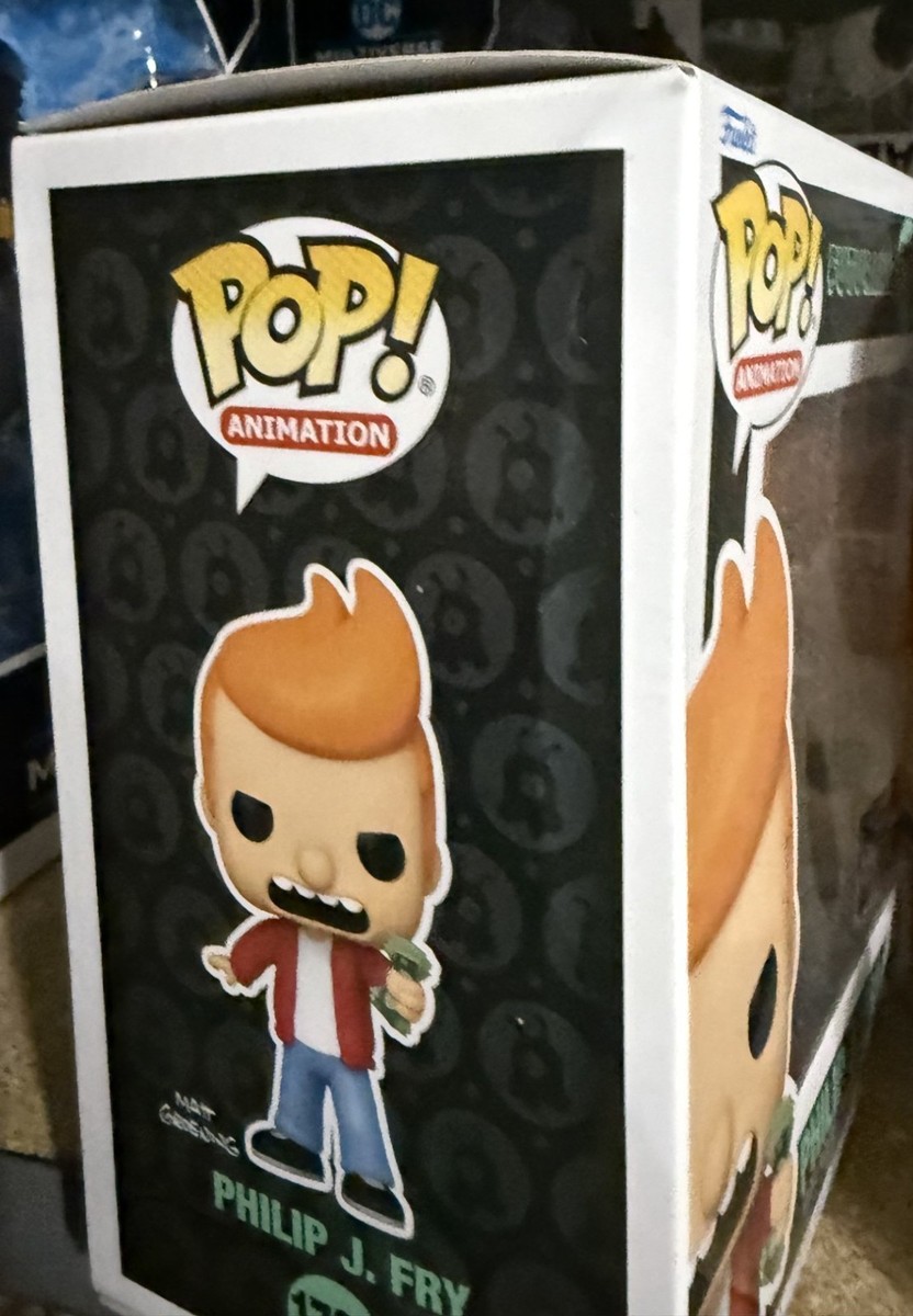 Funko Pop Futurama Philip J Fry Take my Money Meme EE Exclusive