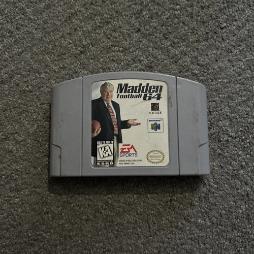 Madden Football 64 - N64/Tested/GameOnly