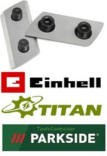 Garden Shredder Blade & Screws Replacement 2 Pcs for Einhell Titan Parkside etc.