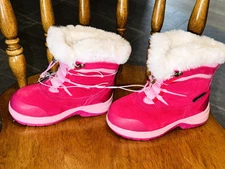 New 9 GIRLS BOOTS SNOW SWISS TECH -25F TODDLER CHILD WINTER GIRL PERFORMANCE GEA