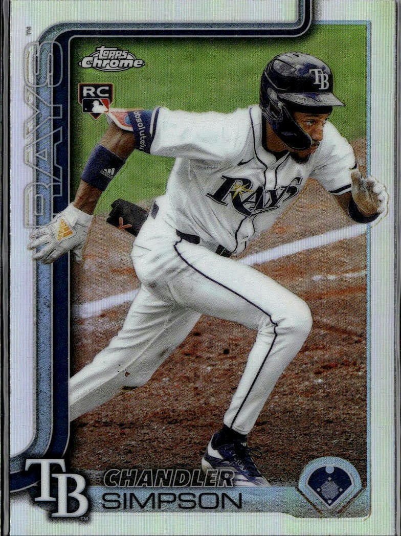 2025 Topps Chrome Update #USC179 Chandler Simpson Refractors