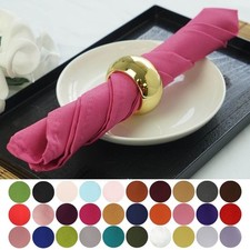 75 pcs 17" Premium Polyester Napkins Wedding Table Top Supply Decorations