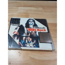 Ultimate '80s Rock CD 2005 Compilation Hits Whitesnake Meat Loaf Kiss Scorpions