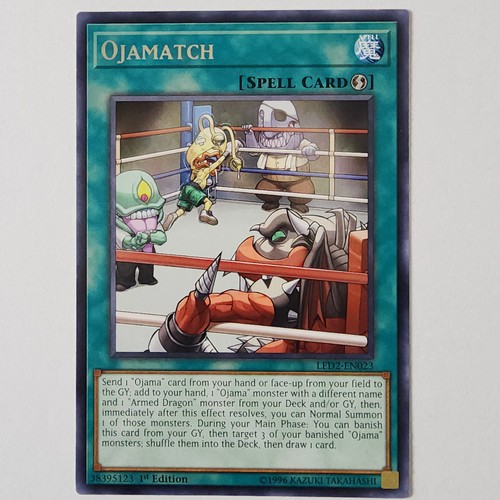 Ojamatch - LED2-EN023 - NM - Rare - 1st ed - Yugioh - Picture 1 of 2