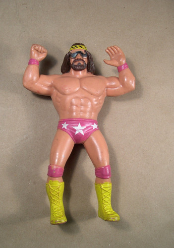Vintage LJN Titan Sports WWF Macho Man Randy Savag...