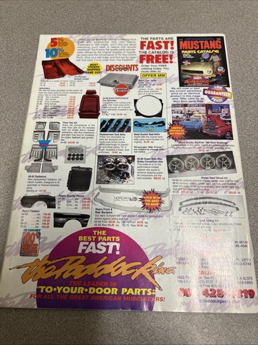 Mustang monthly/Feb/2000/New Parts 2000 /Hottest Mustang Stuff /T86 - Picture 4 of 4