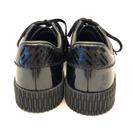 Adidas Sambarose Black Patent Leather Platform NWOT Women's 8.5 EU 40 2/3 - Picture 6 of 10
