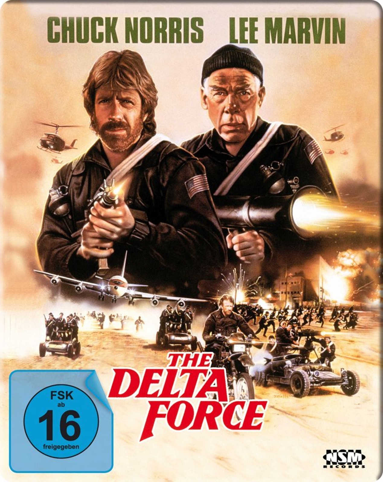 Delta Force - Uncut (1986)[Blu-ray Futurepak/Steelbook /Neu/OVP] Chuck Norris - Bild 4