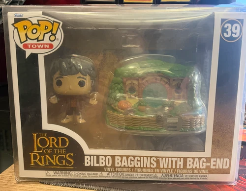 Funko Pop! Town: The Lord of the Rings - Bilbo Baggins with Bag-End #39