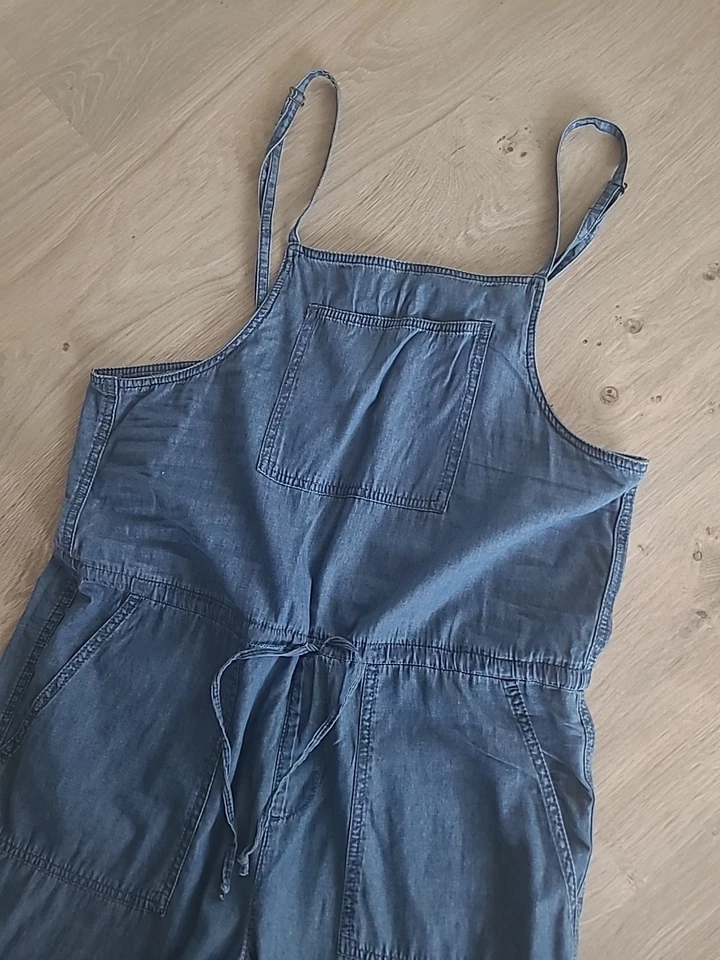 Leichter JUMPSUIT Jeansoverall denim M 40 - Bild 2 von 4