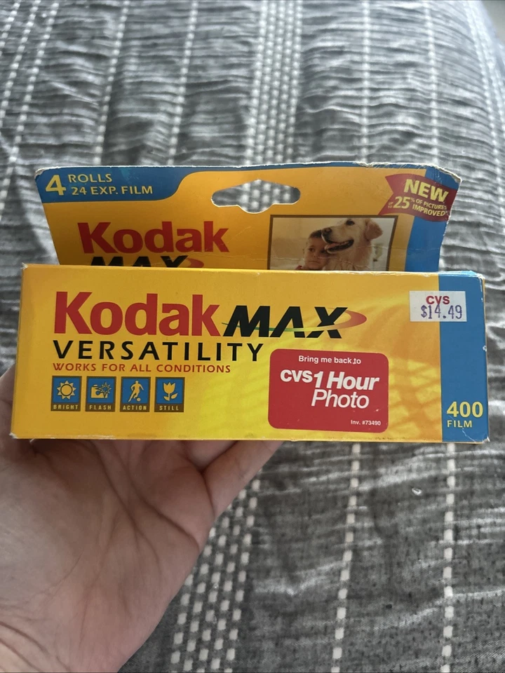 Kodak Max Versatility 400 Film Disposable Camera 24 Exposures - Image 4 of 4