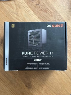bequiet! PURE POWER 11, 700 Watt Netzteil, schwarz, 80 Plus Gold